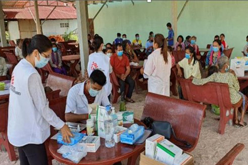 Médecins Sans Frontières project in Cambodia