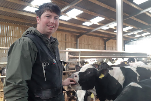 Ross Symons, a beef farmer in Cornwall, who has been involved in the zooTB study
