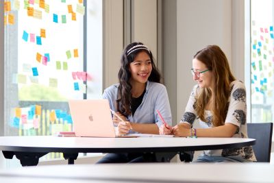 Students at the Centre for Innovation and Entrepreneurship