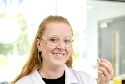 Photograph of Dr Sian Fussell, CTO of Albotherm