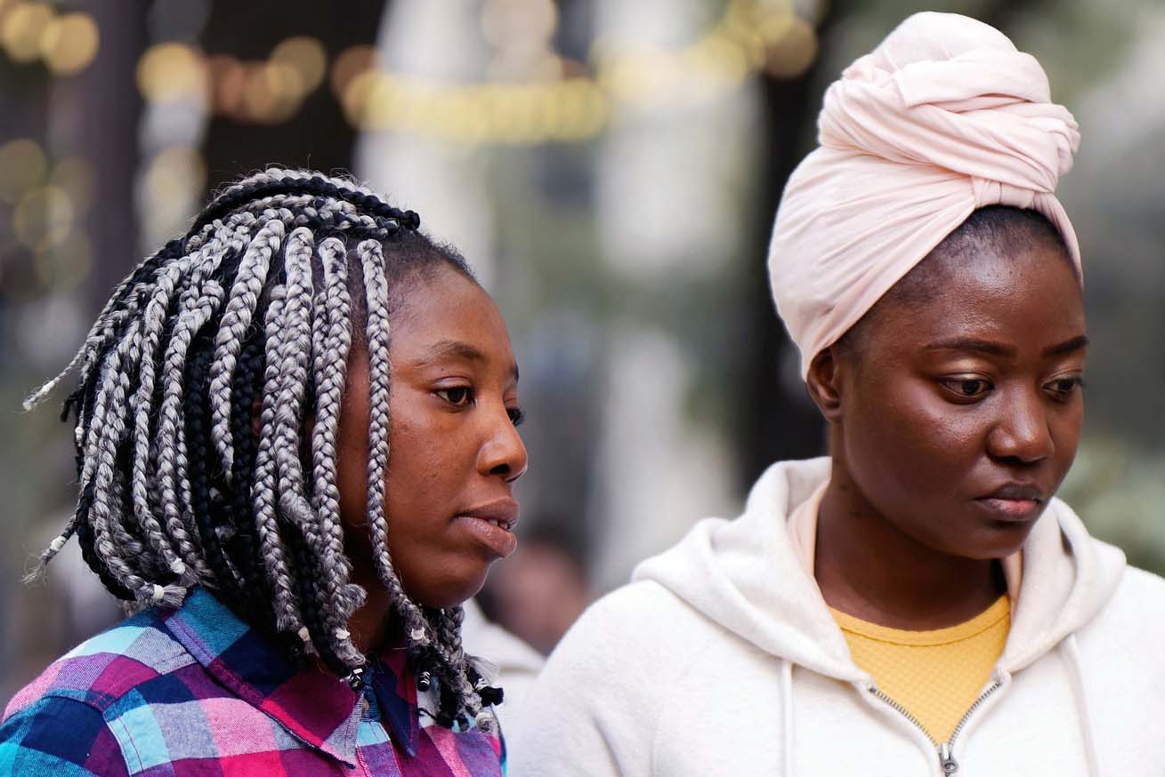 A stock image of two Black women