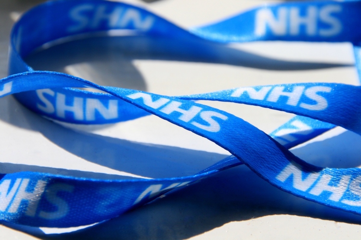 NHS lanyard