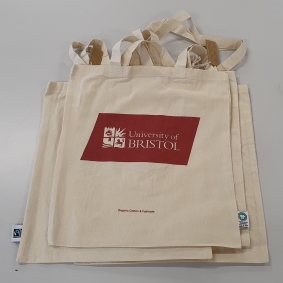Fairtrade Organic cotton bag new logo