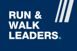 Decorative image which reads Run & Walk Leaders