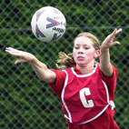 Netball player passing a ball. Image links to Netball Club page on Bristol SU website.	