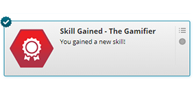Gamifier badge from Blackboard Gamification course