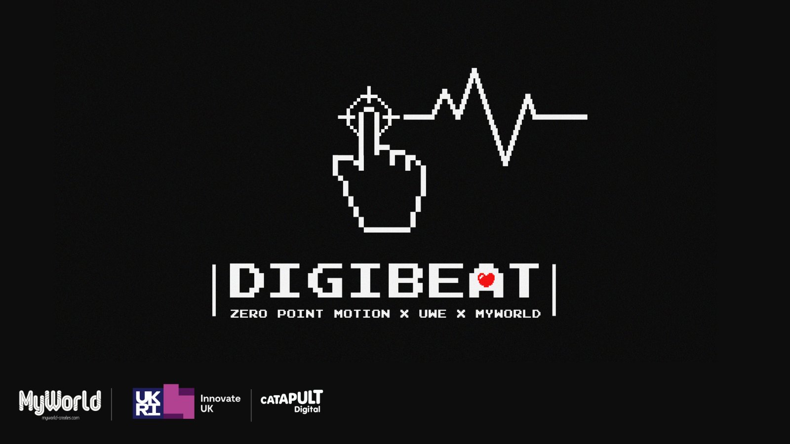 Digibeat graphic - Zero Point Motion x UWE x MyWorld