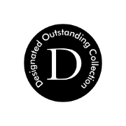 A logo with the words 'Designated outstanding collection'.