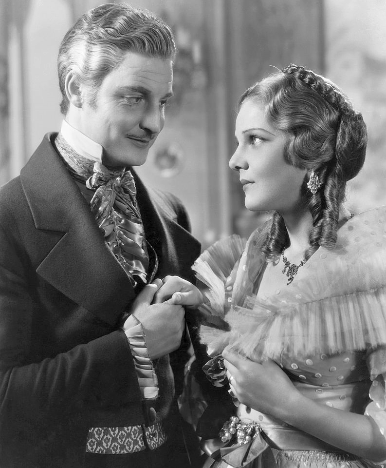 Robert Donat and Elissa Landi in The Count of Monte Cristo (1934)